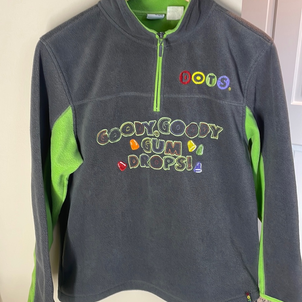 Tootsie Roll kids Gum Drop pullover fleece